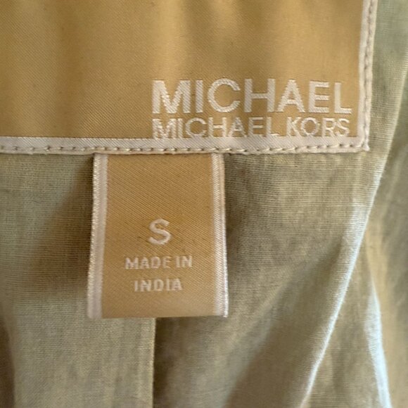 MICHAEL Michael Kors Ivory Leather Jacket, size S - Picture 4 of 4